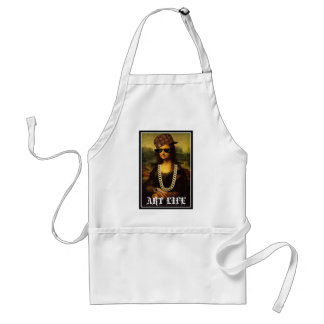 Mona Lisa Thug Life Art Life Förkläde