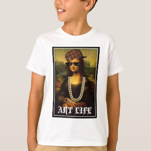 Mona Lisa Thug Life Art Life Tee