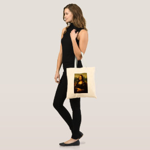 Mona Lisa Tote Bag Tygkasse
