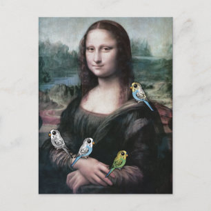 Mona Lisa & Undulater Vykort