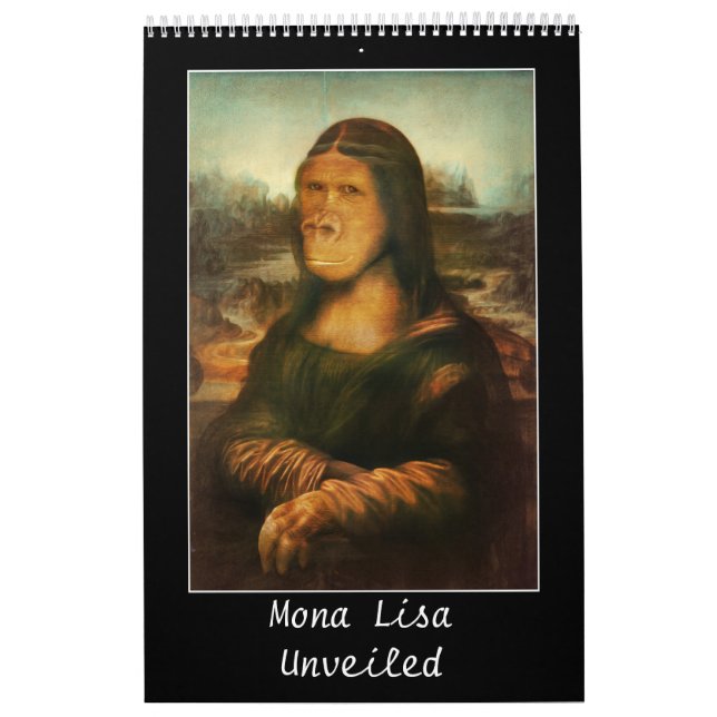 Mona Lisa Unveiled Kalender (Omslag)