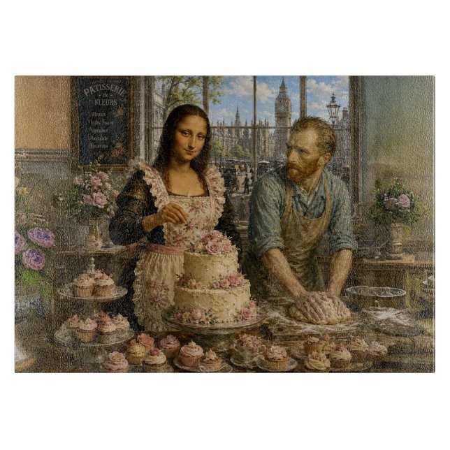 Mona Lisa & Van Gogh Bake Off (Framsidan)
