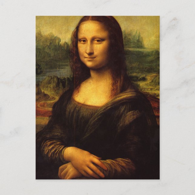 Mona Lisa Vykort (Framsida)