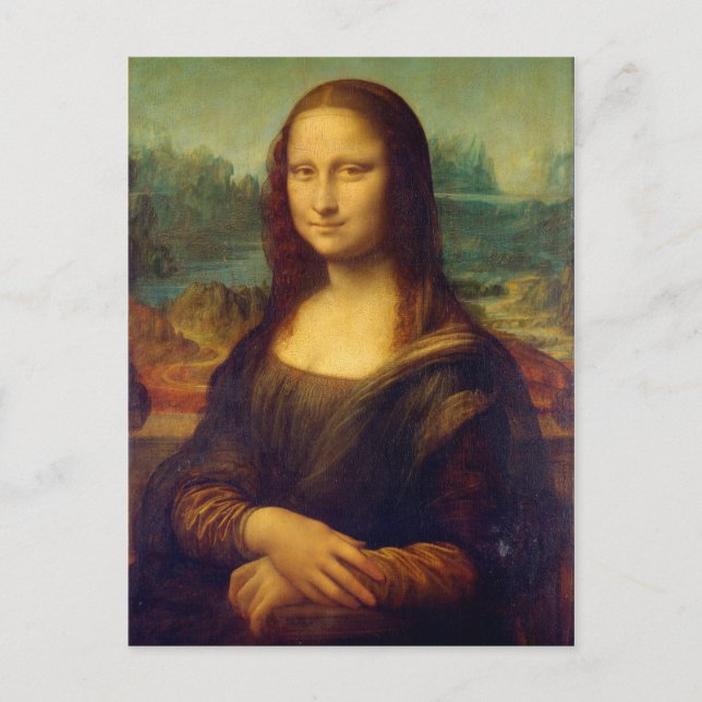 Mona Lisa Vykort (Framsida)