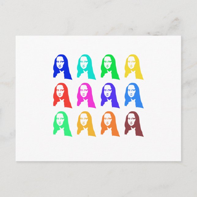 Mona Lisa Vykort (Framsida)