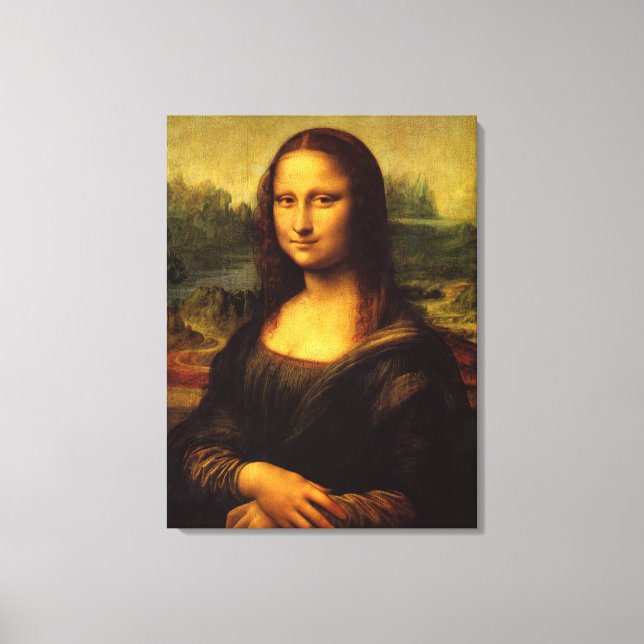 Mona Lisa Wall Canvas (Framsida)