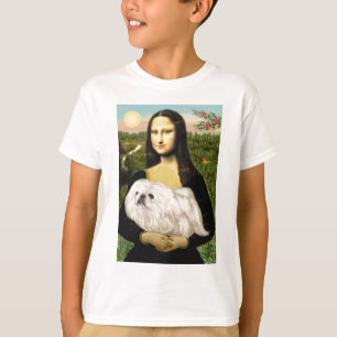 Mona Lisa - White Pekingese (#4) Tee Shirt