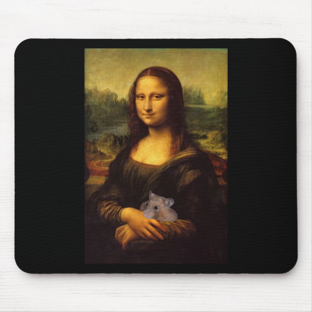 Mona Lisa With Hamster Musmatta (Framsidan)