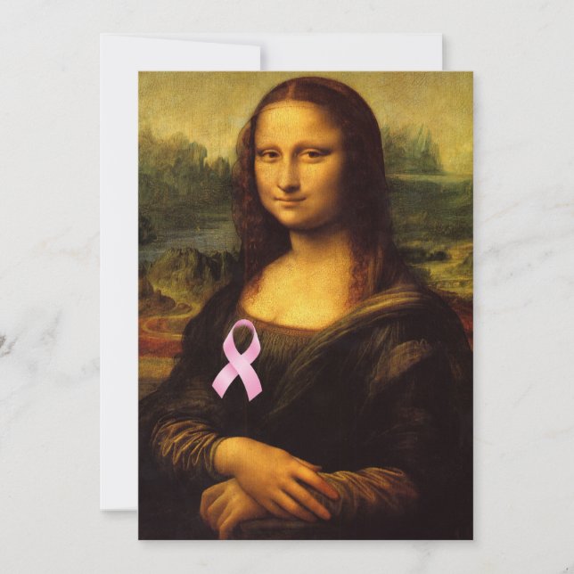 Mona Lisa With Rosa Ribbon (Framsida)