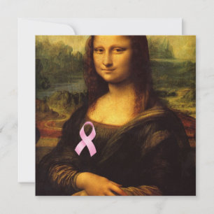 Mona Lisa With Rosa Ribbon