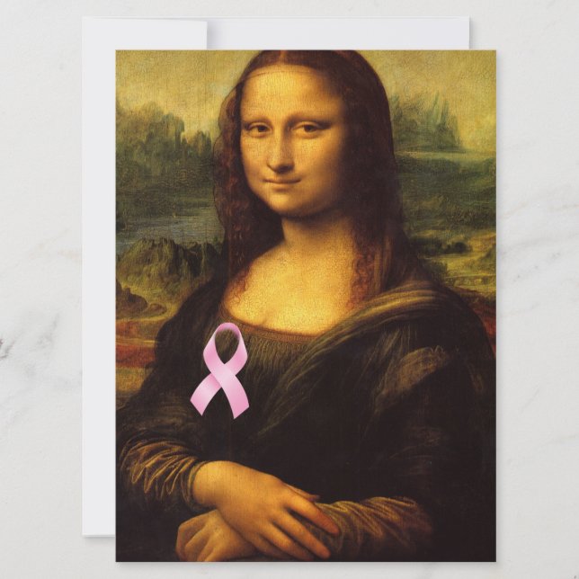 Mona Lisa With Rosa Ribbon (Framsida)