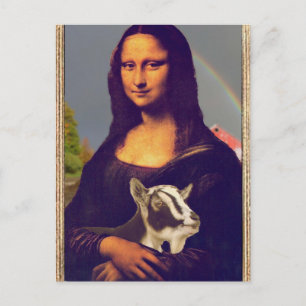 Mona Lisa's Goat Vykort