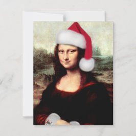 Mona Lisa's jultomten Hat Inbjudningar