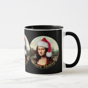 Mona Lisa's jultomten Hat Mugg