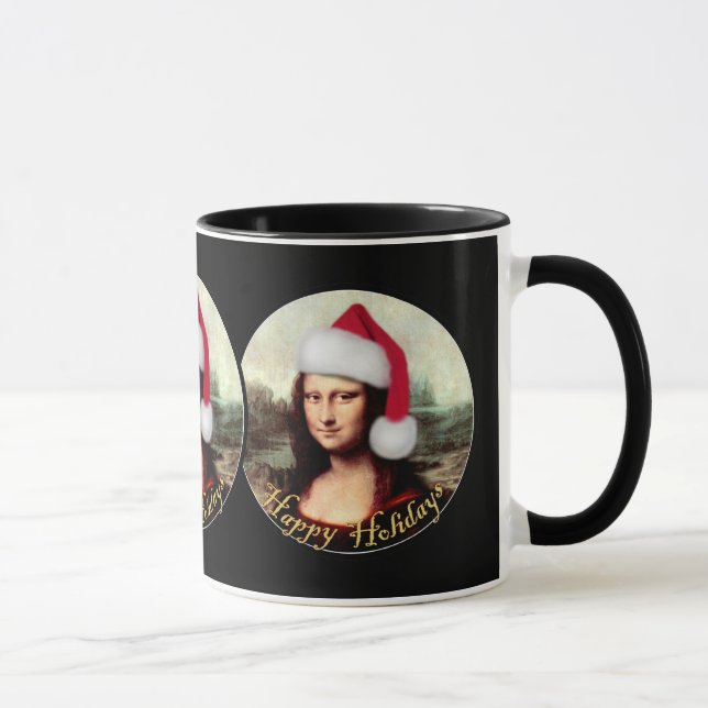 Mona Lisa's jultomten Hat Mugg (Höger)
