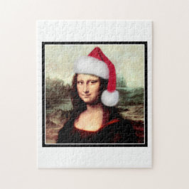 Mona Lisa's jultomten Hat Pussel