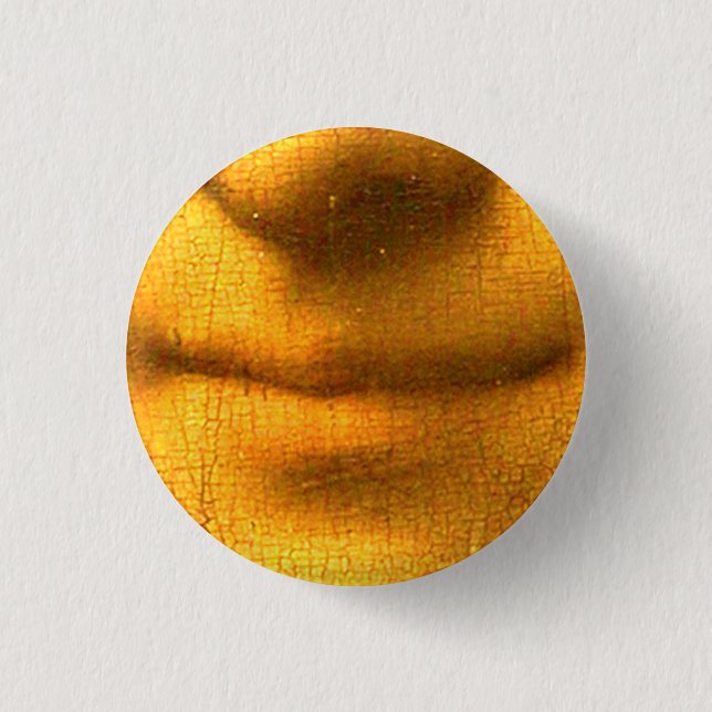 Mona Lisas leende Knapp (Framsida)
