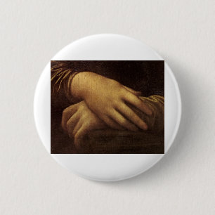 Mona Lisas räcker vid Leonardo Da Vinci C. Knapp