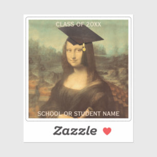 Mona Lisa's Studenten Day Klistermärken