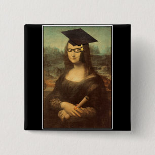 Mona Lisa's Studenten Day Knapp