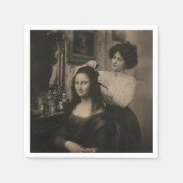 Mona Lisas Stylade Frisörbesök Pappersservett