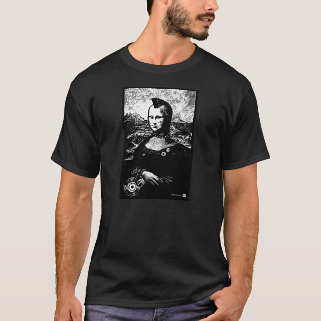 Mona Mohawksvart T-shirt (Framsida)