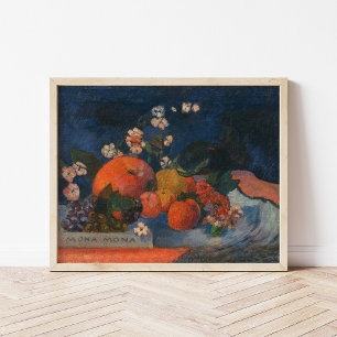 Mona-Mona Paul Gauguin Poster