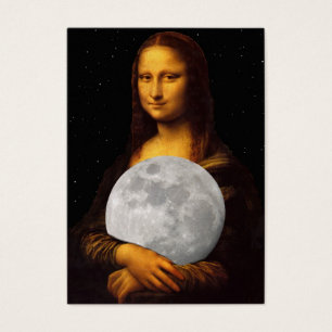 Mona Moona Lisa Visitkort
