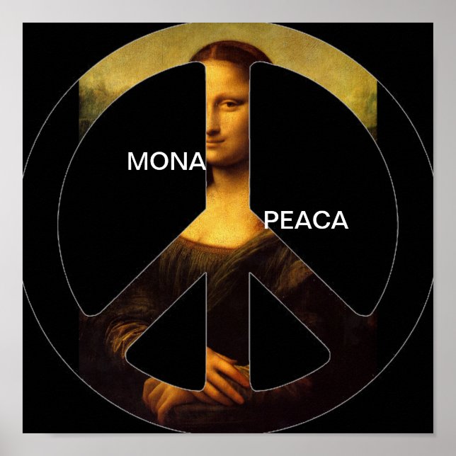 MONA PEACA POSTER (Framsidan)