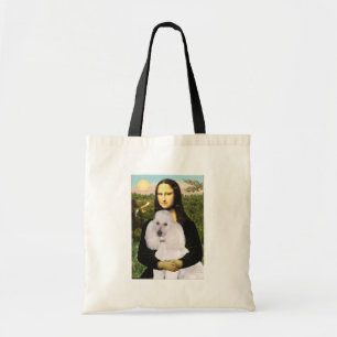 Mona-Pood-White-Standard Pudel Tygkasse