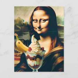 Mona Smile Ice Cream Sundae Vykort