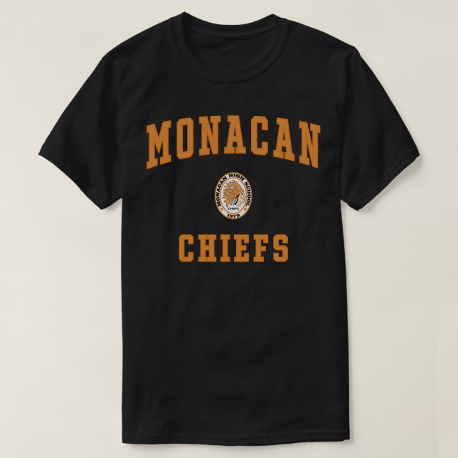 Monacan High School Chiefs T Shirt (Design framsida)
