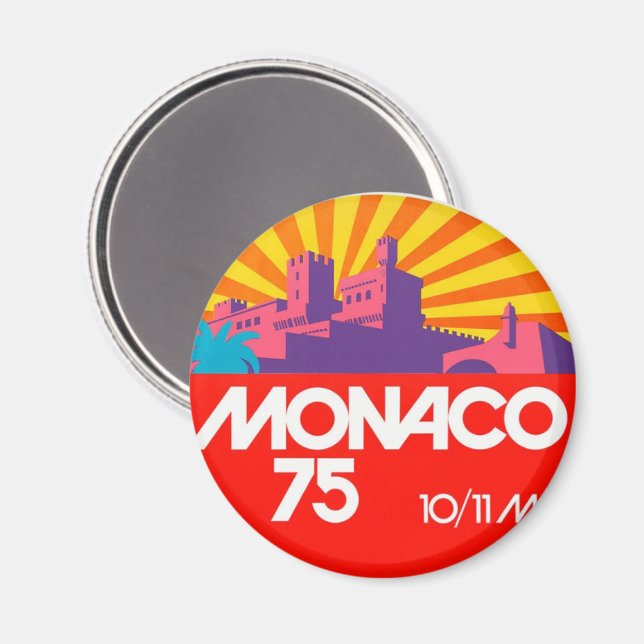 Monaco 75 Magnet (Front/Back)