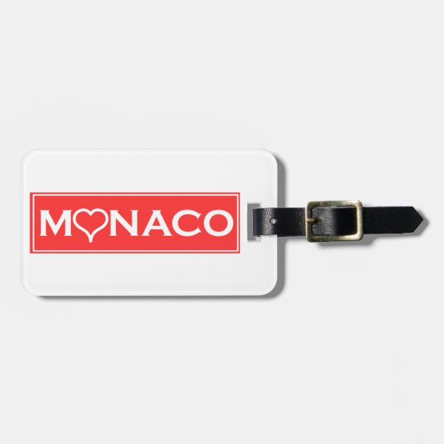 monaco bagagebricka (Horisontell Framsida)