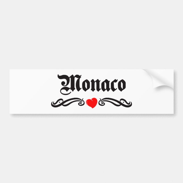 Monaco Bildekal (Framsidan)