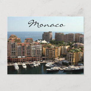 Monaco-bostäder Vykort