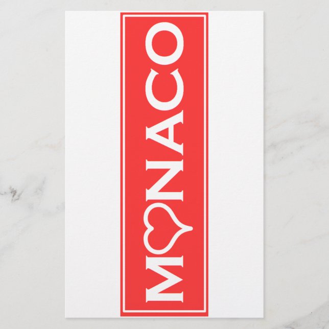 monaco brevpapper (Framsida)