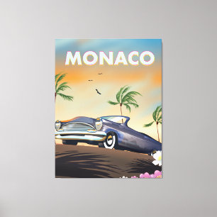 Monaco Canvastryck