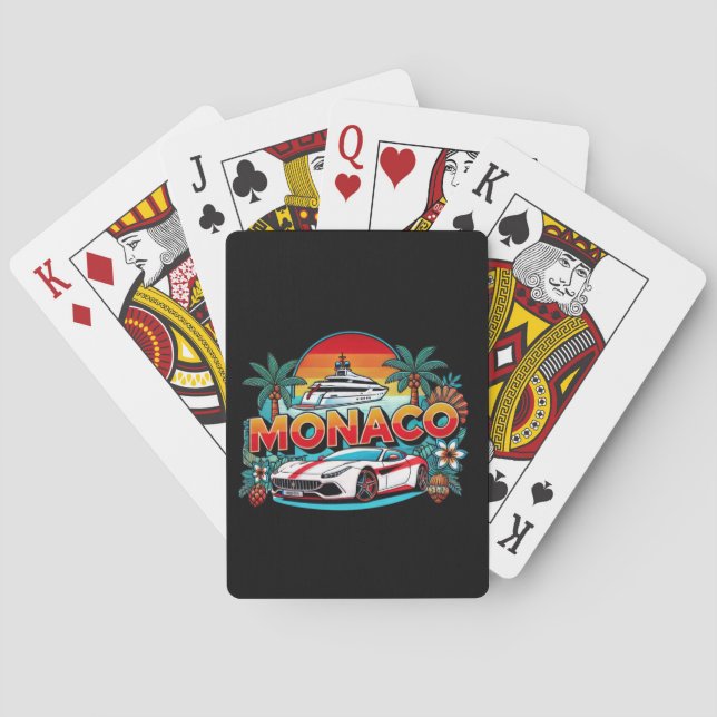 Monaco Casinokort (Baksidan)