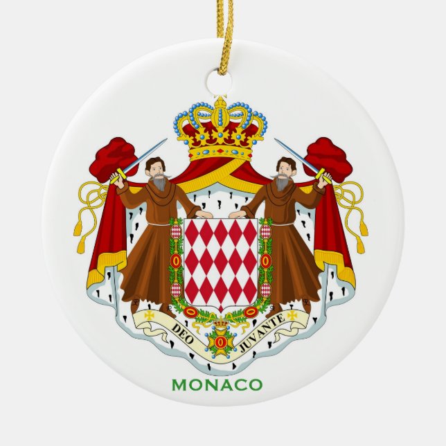 MONACO Ceramic Ornament (Framsidan)