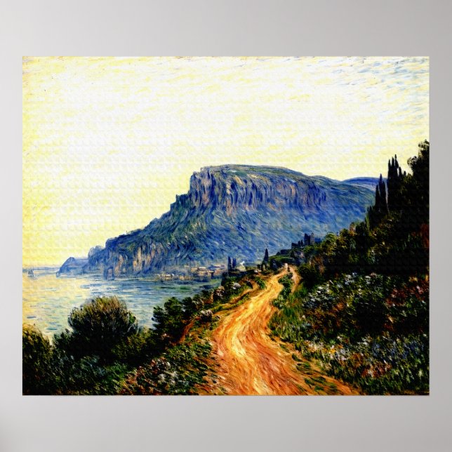 Monaco Corniche Poster (Framsidan)