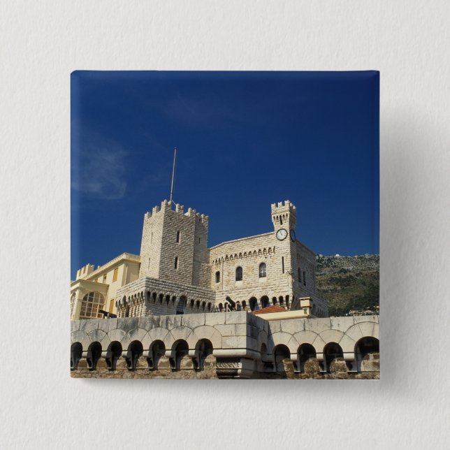 Monaco, Cote d'Azur, Fursteborgen. Knapp (Framsida)