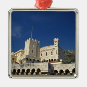 Monaco, Cote d'Azur, Prinsens palats. Julgransprydnad Metall