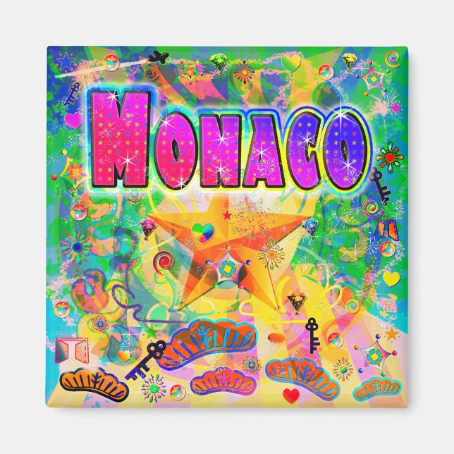 Monaco Epoch Hour Magnet (Framsidan)
