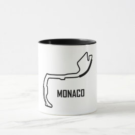 Monaco F1 går runt Mugg