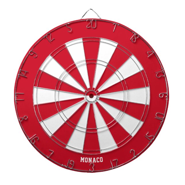 Monaco Flag Patriot's Bullseye Darttavla (Framsidan)