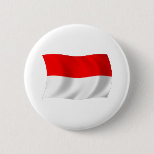 Monaco Flagga Button Knapp