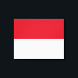 Monaco-flagga Canvastryck<br><div class="desc">Detta projekt är utmärkande för Monacos flagga (officiellt Furstendömet Monaco), som är en suverän stad i land och en suverän mikrostat på Fransken Riviera i Westerna Europa. Den gränsar till Frankrike norr, öster och väster och till Medelhavet söder. Principen är allmänt erkänd för att vara ett av de dyraste och...</div>