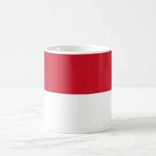 Monaco-flagga Kaffemugg