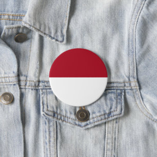 Monaco flagga knapp